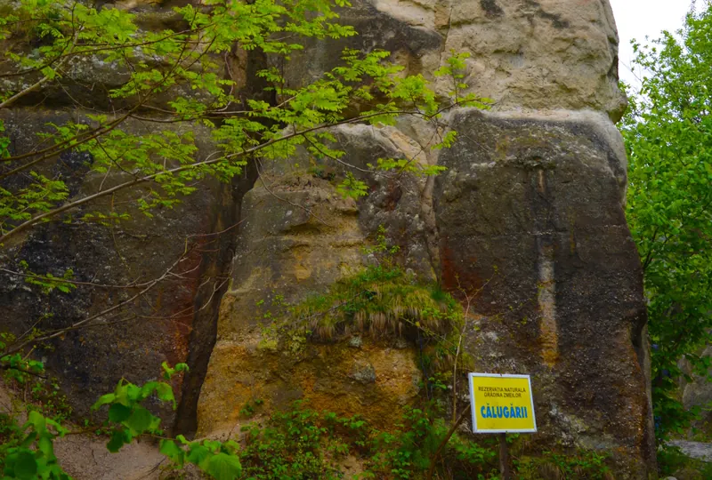 Gradina Zmeilor - sandstone towers