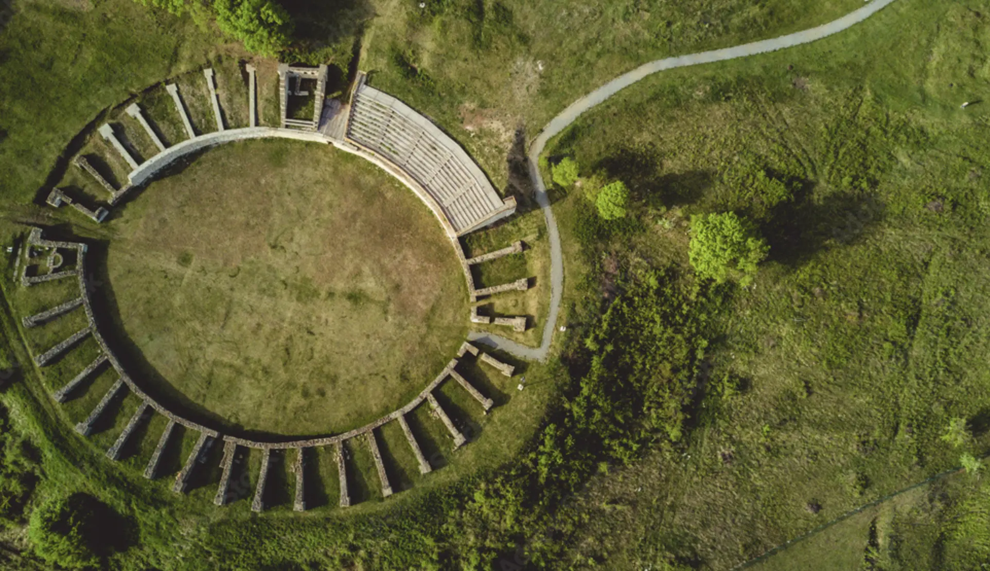 Porolissum Roman ruins - site overview