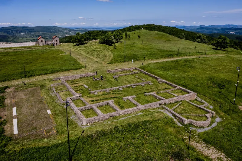 Porolissum Roman ruins - structures